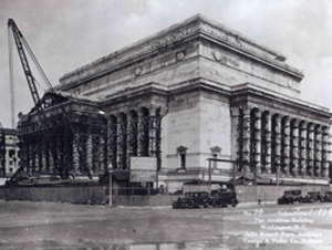 National Archives Building, 1934