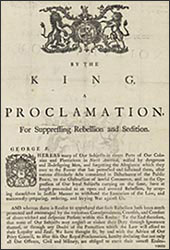 proclamation by the king
