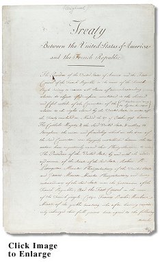 The Lousiana Purchase Treaty