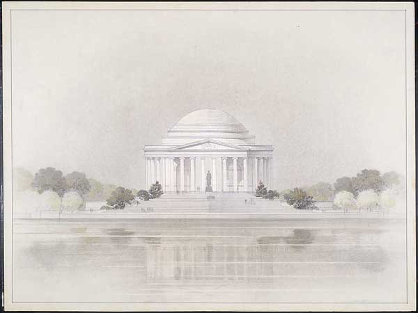 "North Elevation, Jefferson Memorial"