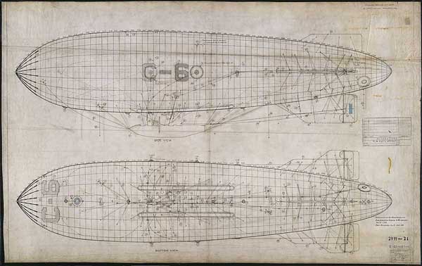 "Twin Engine Airship Type C Assembly"