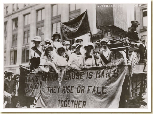 Photograph, Suffrage Parade, 1913