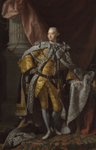 <em>George III,</em> oil painting by studio of Allan Ramsay, London, England, ca. 1770