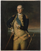 <em>George Washington,</em> painting by Charles Willson Peale, 1776