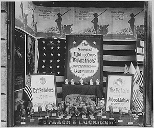 historical photo of store display