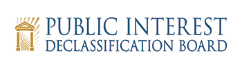 Public Interest Declassification Board logo