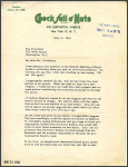 Letter to President Eisenhower