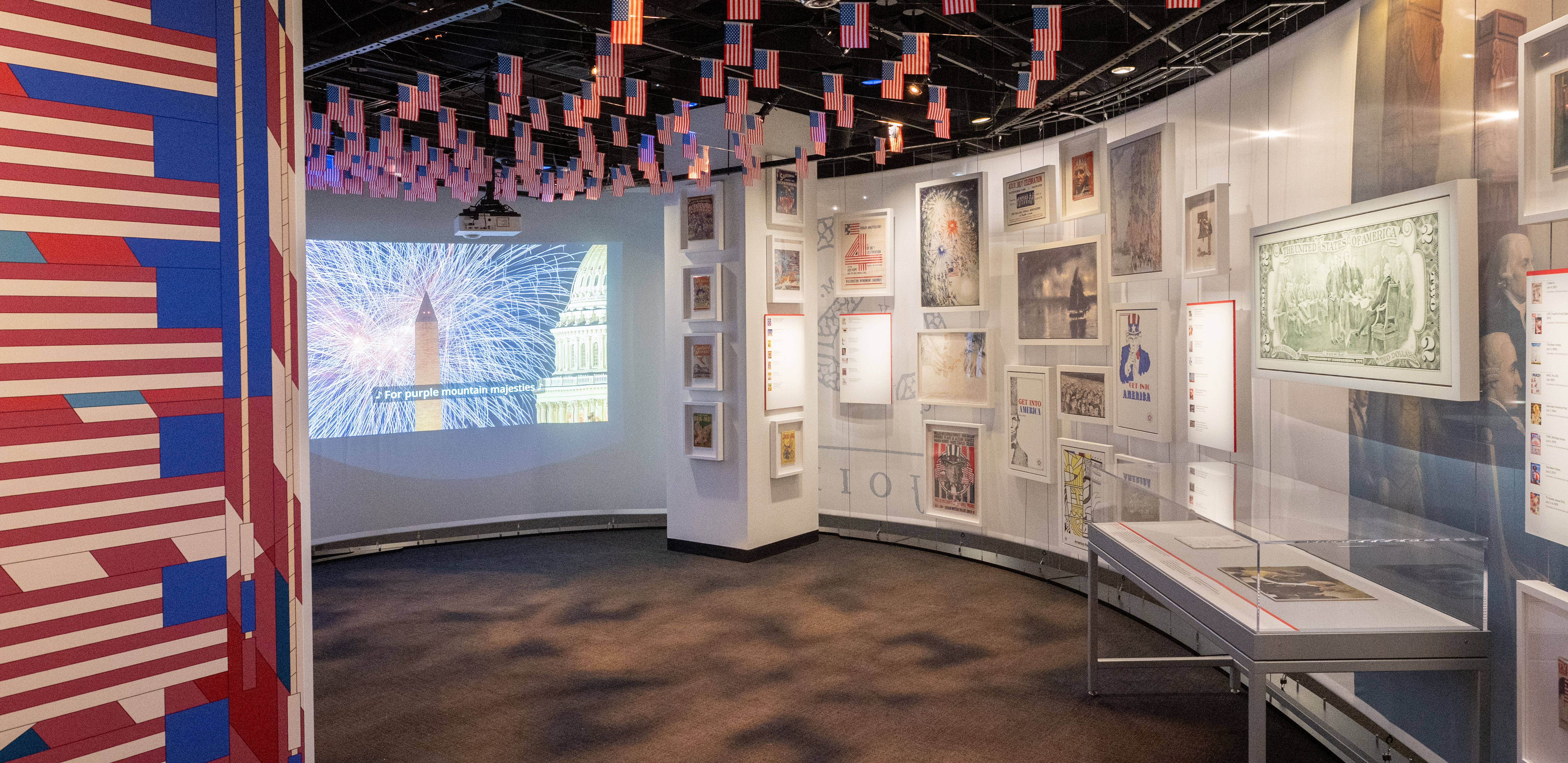 Free and Independent, a new temporary exhibition at the National Archives Museum in Washington, DC.