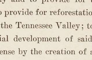 Tennessee Valley Authority Act