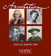 Annotation Annual Report 2009 for NHPRC