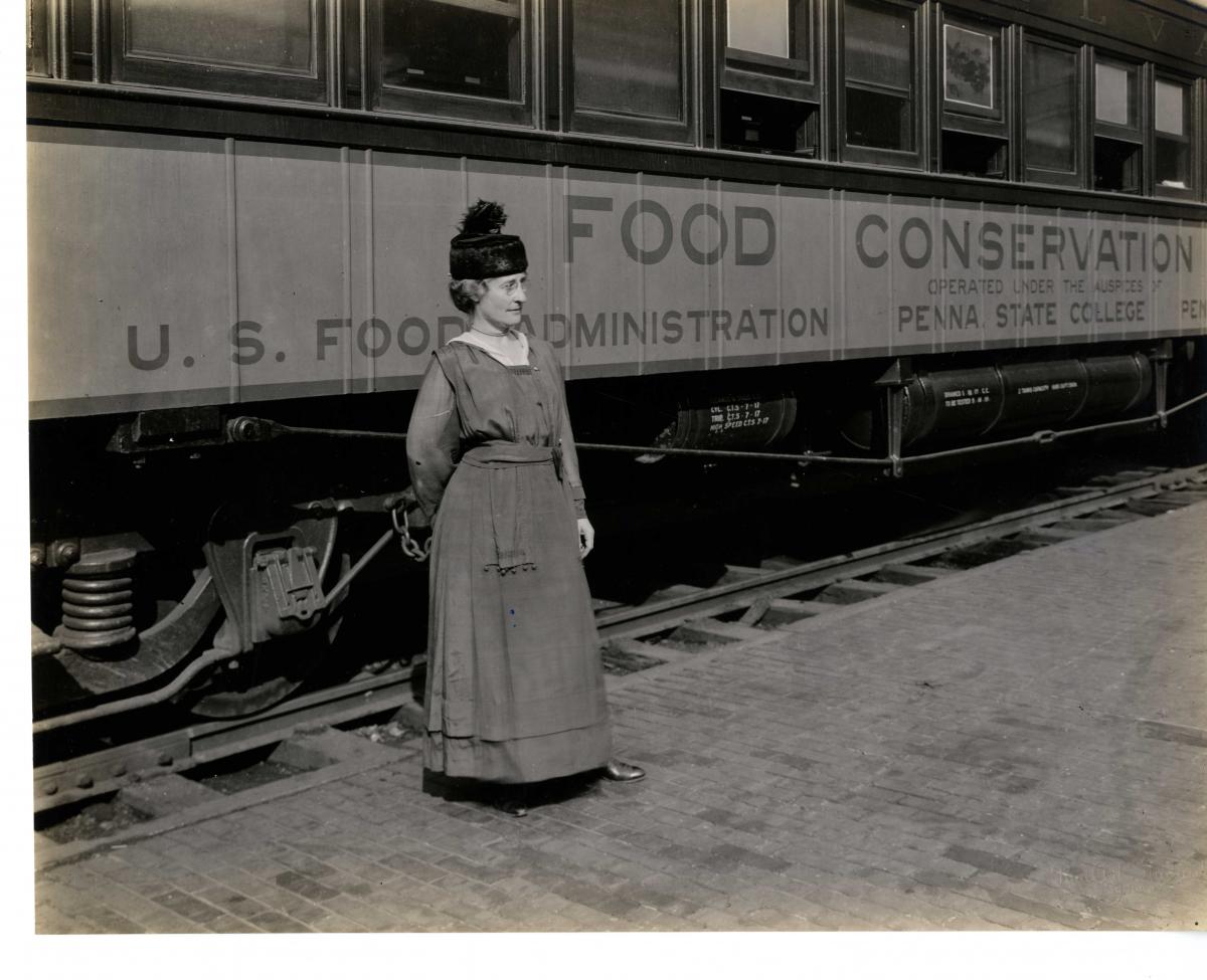 The U.S. Food Administration, Women, and the Great War: The Pennsylvania Food Conservation Train