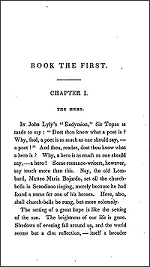 First Page of Longfellow's Hyperion