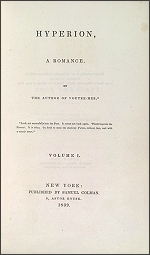 Title Page of Longfellow's Hyperion