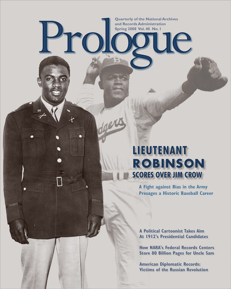 Cover of Spring 2008 issue of Prologue
