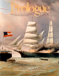 Fall 2001 Prologue cover