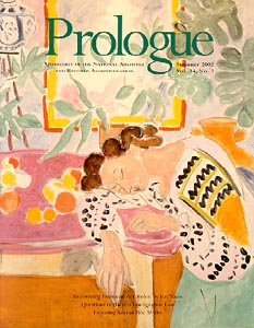 Summer 2002 Prologue Cover