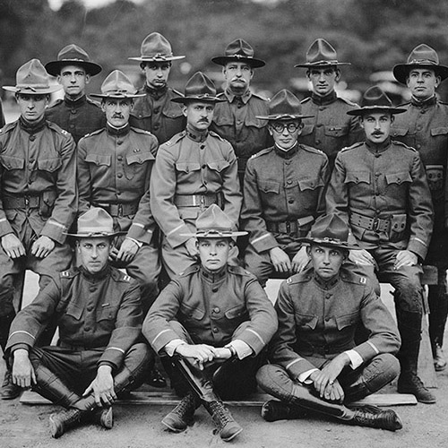 American Army officers in World War I