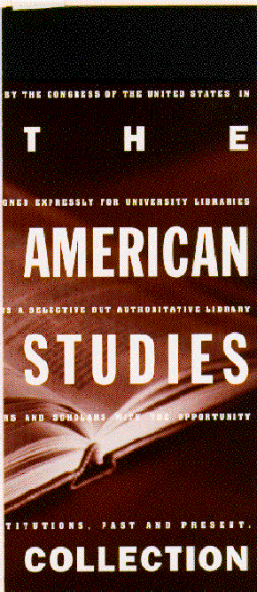 Cover of the American Studies Collection