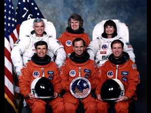 Shuttle Atlantis Crew STS-76