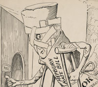 Hepburn Rate Bill Cartoon