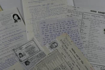 Collage from Families of Vietnamese Political Prisoner's Association
