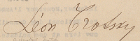 Letter from Leon Trotsky to U.S. Ambassador David Francis (Page One)