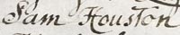 Credentials of the Honorable Sam Houston, Senator from Texas 