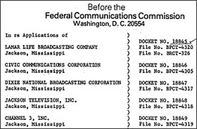 heading for FCC memo, 1979