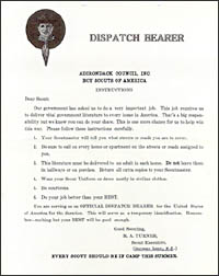 Instructions for Dispatch Bearers