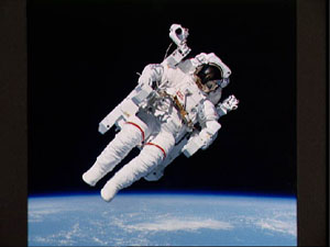 Astronaut Bruce McCandless