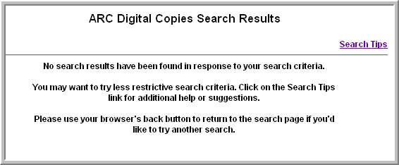 No Results