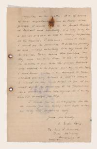 Correspondence between Dr. Siegfried Wolff, Worms, Germany, and the President of the Jewish Community in Baghdad, 1933