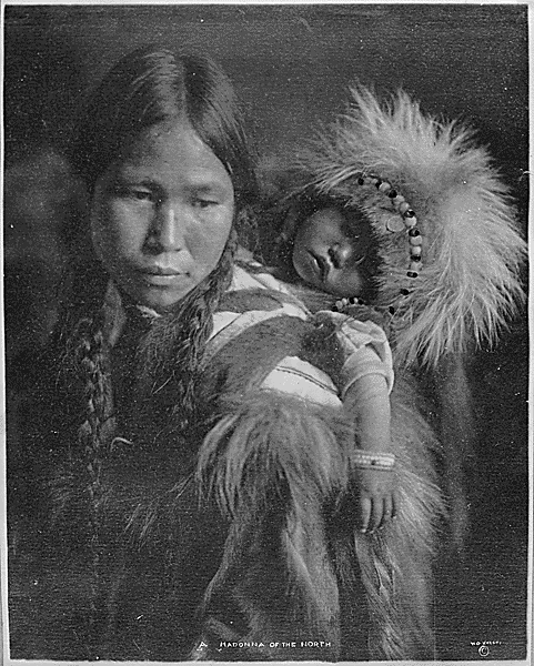 half white half native american women