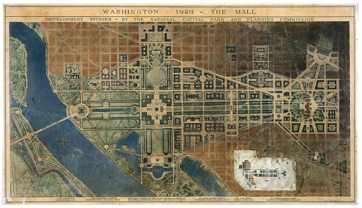 National Archives Map