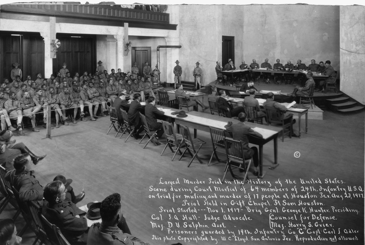 Photo of Court Martial Trial