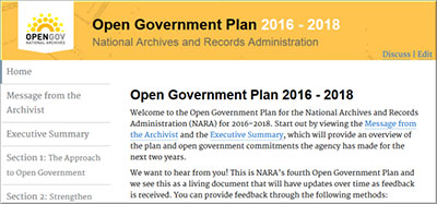 Open Government Plan 2016-18
