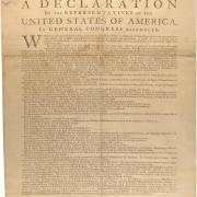 Dunlap Broadside (First Printing of the Declaration of Independence)