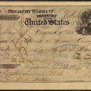 Treasury Warrant for the Purchase of Alaska