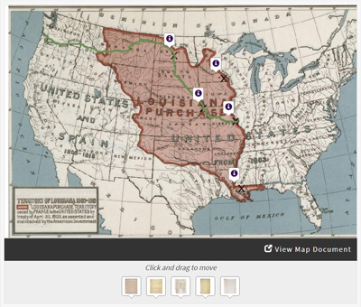 From the Louisiana Purchase to the Oregon Trail: America's