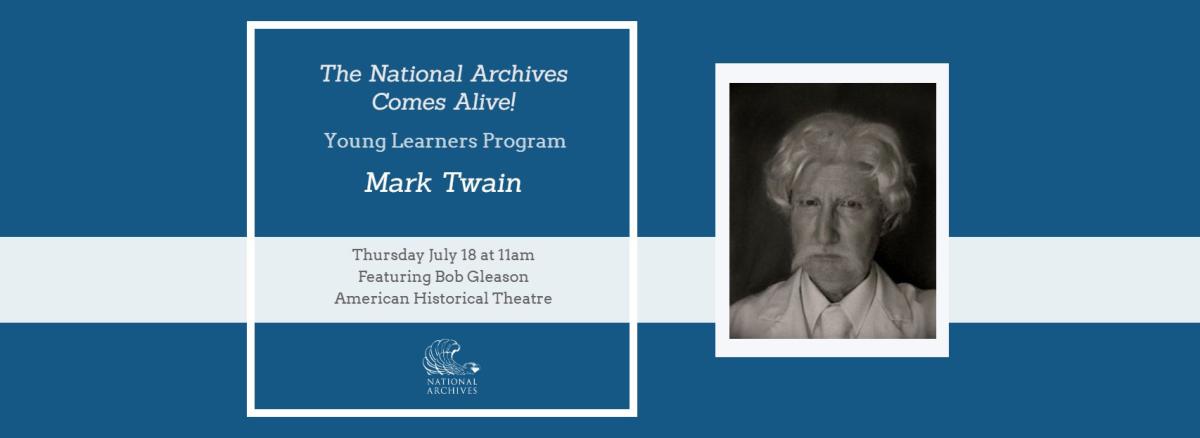 Meet Mark Twain Young Learners Program flyer