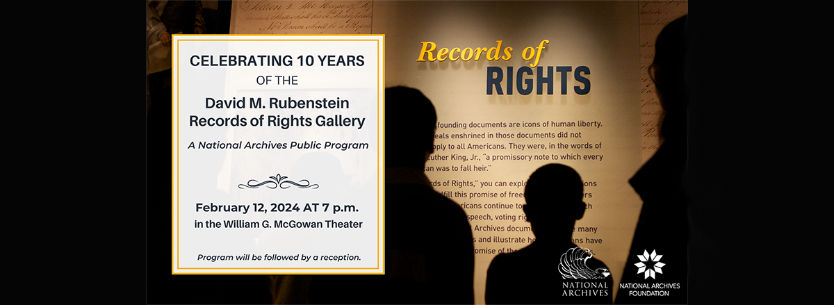Rubenstein Gallery 10th anniversary announcement