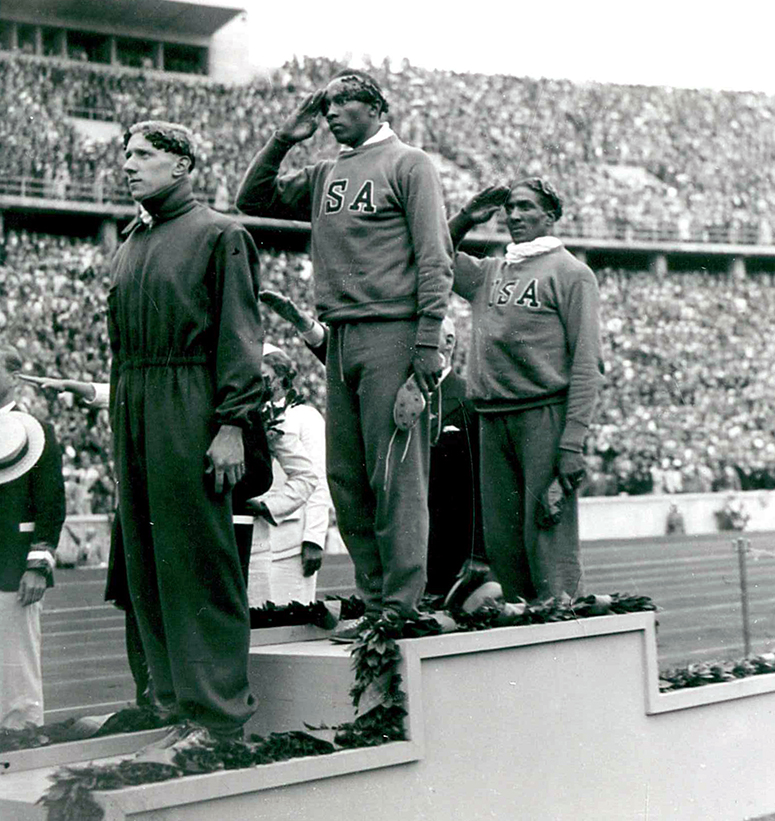 Jesse Owens Podium