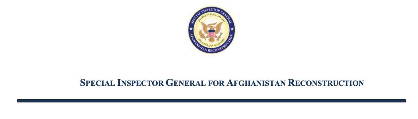 Records of the Special Inspector General for Afghanistan Reconstruction