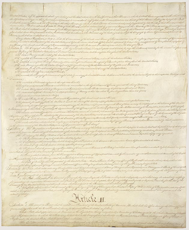 The Constitution Page 2