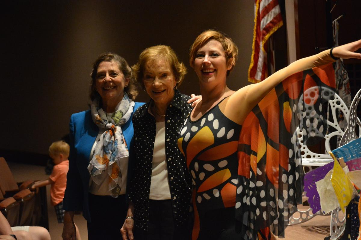 Rosie and the Butterfly with First Lady Rosalynn Carter