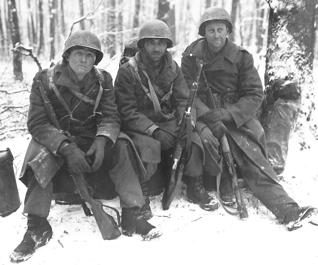 GIs near Bastogne, January 1945