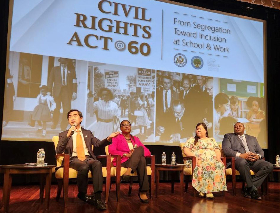 Panelists discuss the 60th anniversary of the Civil Rights Act