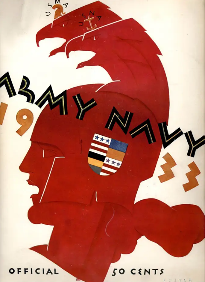 Program of 1933 Army-Navy football game