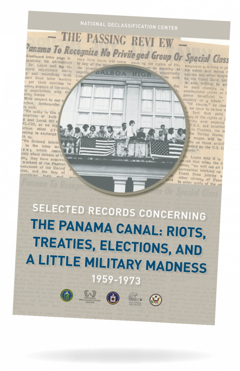 Selected records concerning the Panama Canal poster