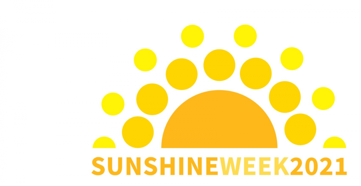 National Archives Sunshine Week Logo 2021